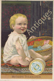 Victorian Trade Card - Clark's O.N.T. Spool Cotton - Mother's Treasures