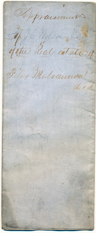 1866 Appraisal for real estate of Felix Mulvanon, Borough [now Vanport] Twp., Beaver Co., PA